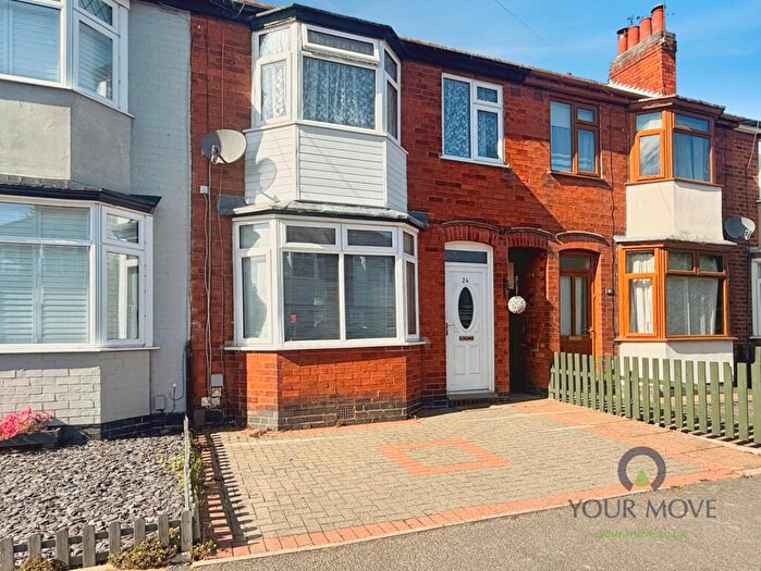 3 Bedroom Terraced House For Sale In Linden Road, Loughborough, Leicestershire, LE11
