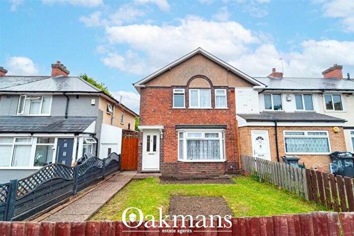 3 Bedroom End Of Terrace House For Sale In Arlington Road, Birmingham, West Midlands, B14