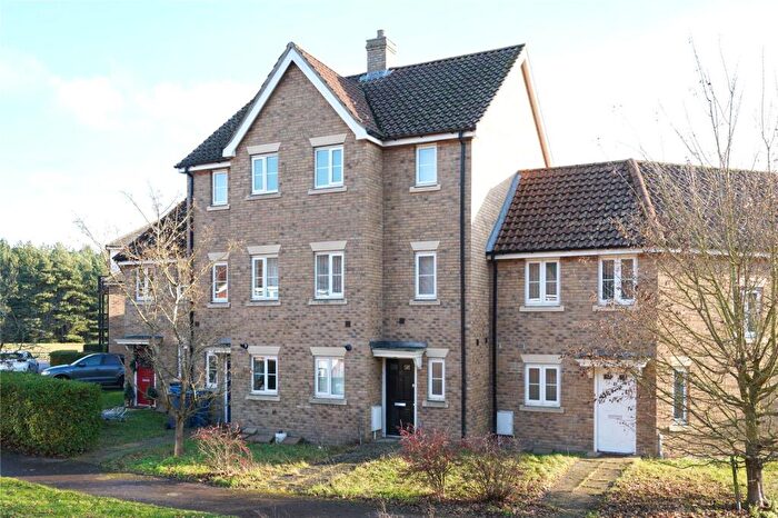 3 Bedroom Terraced House For Sale In Conifer Close, Mildenhall, Bury St. Edmunds, Suffolk, IP28