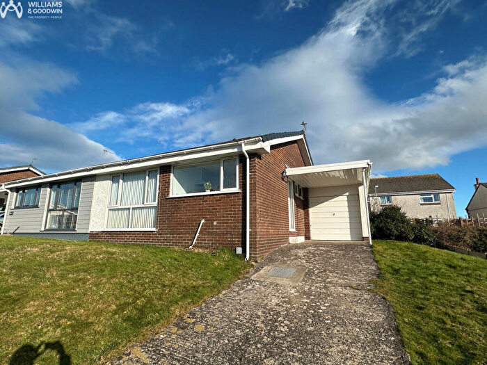 2 Bedroom Semi-Detached Bungalow For Sale In Ffordd Gwenllian, Llanfairpwll, Anglesey, LL61