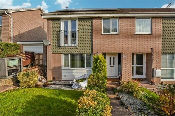 3 Bedroom Semi-Detached House To Rent In Woodleigh Road, Bradley Barton, Newton Abbot, Devon. TQ12