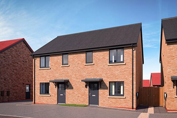 3 Bedroom Semi-detached House For Sale In "The Turner" At Staindrop Road, Low Coniscliffe And Merrybent, Merrybent, Darlington, DL2