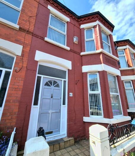 3 Bedroom Terraced House To Rent In Woodcroft Road, Liverpool, Merseyside, L15