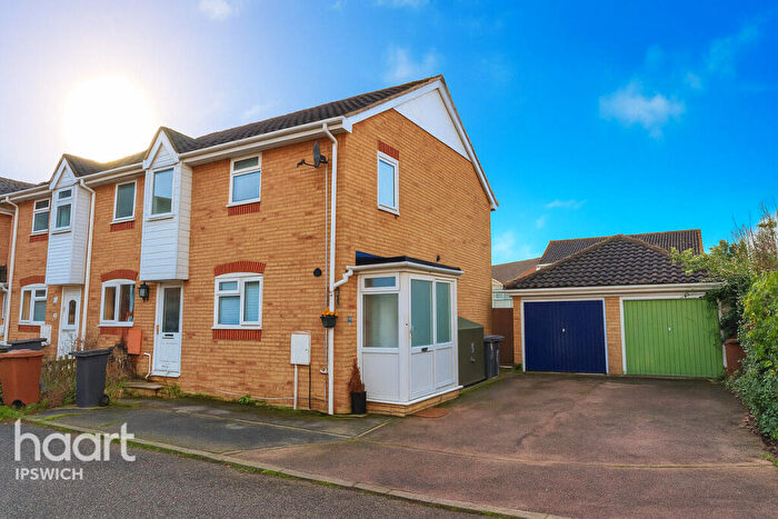 2 Bedroom End Of Terrace House For Sale In Foresters Walk, Ipswich, IP6