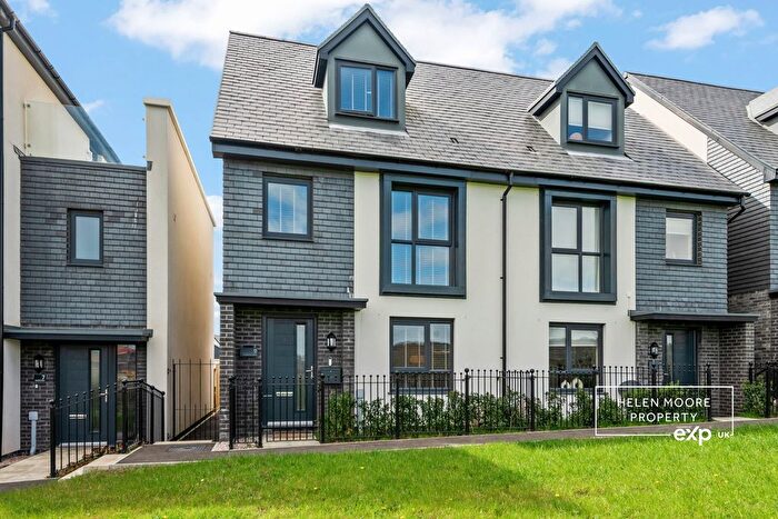 4 Bedroom Semi Detached House For Sale In Rainbow View, Sherford, Plymouth, Devon, PL9