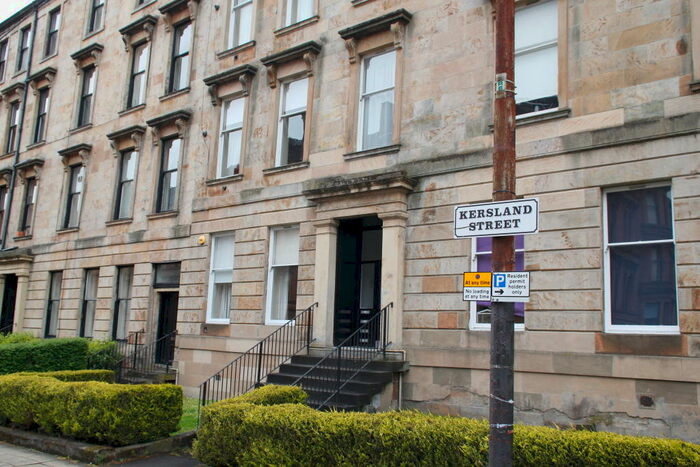 2 Bedroom Flat To Rent In Flat G/L Kersland Street, Glasgow - Available Th July, G12