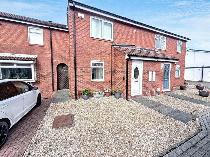 2 Bedroom Semi Detached House For Sale In Woodhall Court, Seaton Delaval, Whitley Bay, Northumberland, NE25