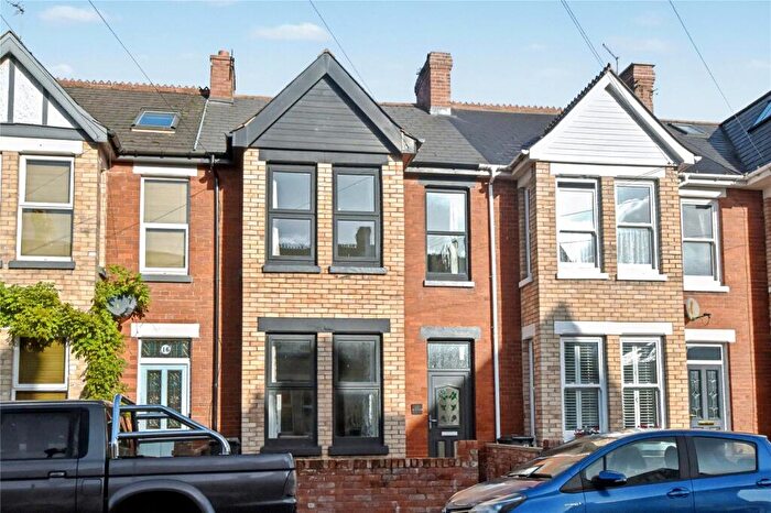 3 Bedroom Terraced House For Sale In Hartopp Road, Exmouth, Devon, EX8
