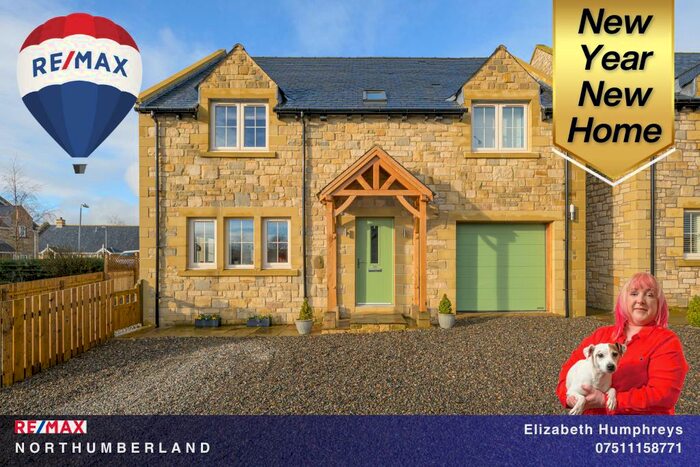 5 Bedroom Detached House For Sale In Mill Rise, Mill Hill, Chatton, Alnwick, NE66