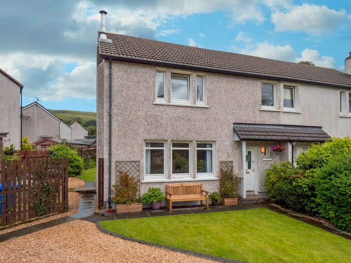 3 Bedroom Semi-Detached House For Sale In Kippen Road, Fintry, Stirlingshire, G63
