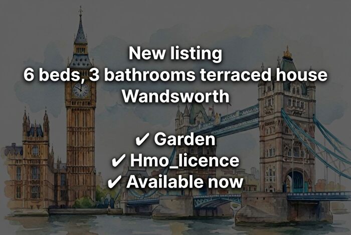 6 Bedroom Terraced House To Rent In Broadwater Road, London, SW17