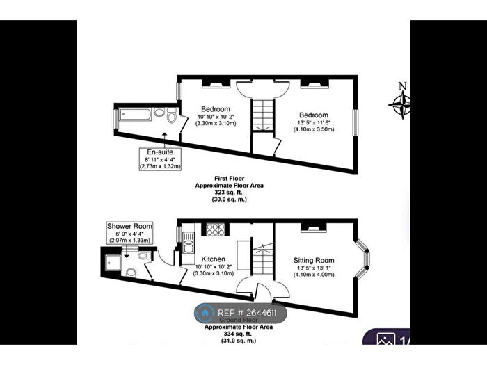 2 Bedroom End Of Terrace House To Rent In North St, Dorking, RH4