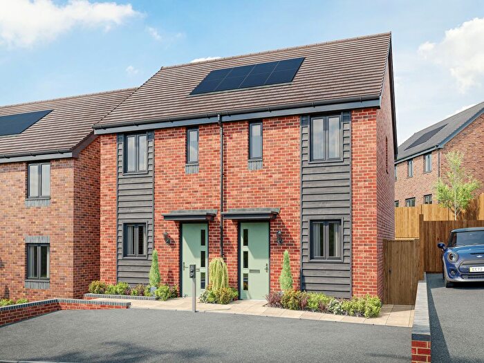 2 Bedroom Terraced House For Sale In "The Alnmouth" At Martin Drive, Stafford, ST16