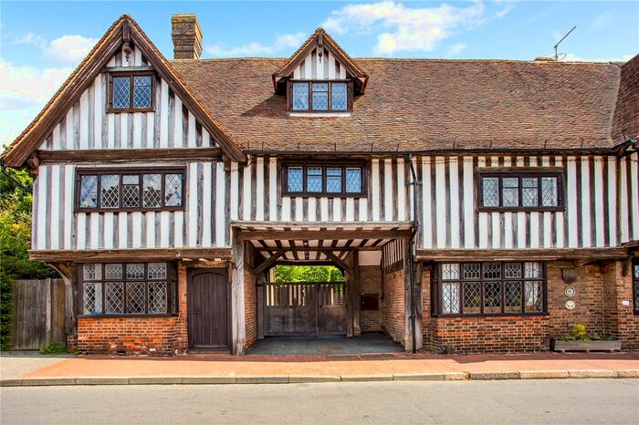 4 Bedroom Terraced House For Sale In Old Palace, High Street, Brenchley, Tonbridge, TN12