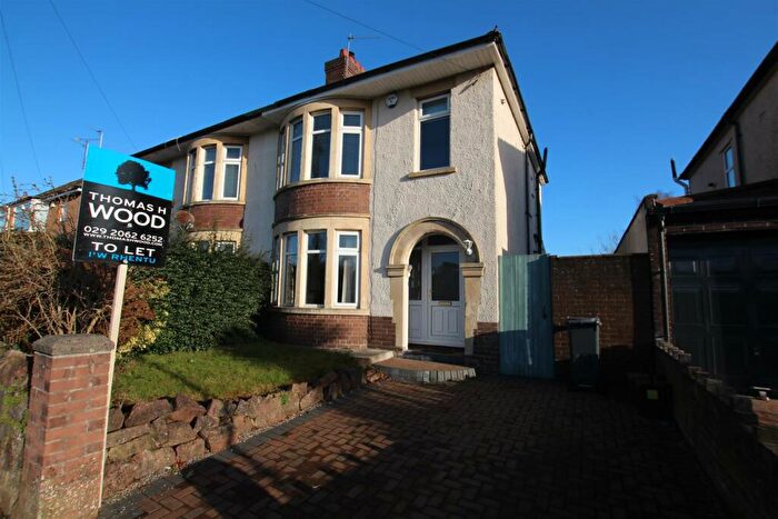 3 Bedroom Semi-Detached House To Rent In Gabalfa Road, Llandaff North, Cardiff, CF14