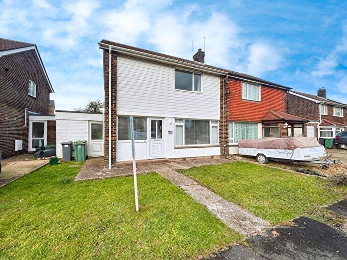 2 Bedroom Semi Detached House For Sale In Prior Crescent, Newport, Isle Of Wight, PO30