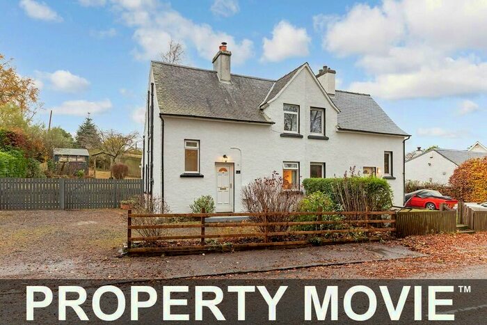 2 Bedroom Semi-Detached House For Sale In Boquhan, Balfron, G63