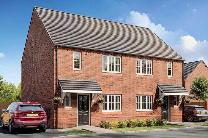 3 Bedroom Semi Detached House For Sale In "The Francis" At Off Park Gate Road, Kidderminster, DY10