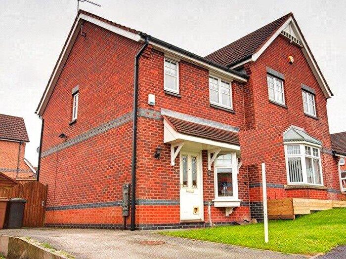 2 Bedroom Semi Detached House To Rent In Barling Drive, Shipley View, Ilkeston, Derbyshire, DE7