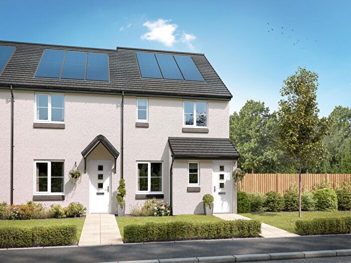 3 Bedroom End Of Terrace House For Sale In "The Newmore" At Balvaird Avenue, Scone, Perth, PH2