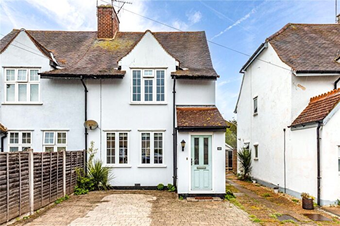 2 Bedroom Semi Detached House For Sale In Dawson Road, Byfleet, West Byfleet, Surrey, KT14