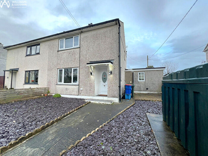 2 Bedroom Semi Detached House For Sale In Tai Lon Newydd, Talwrn, Anglesey, LL77