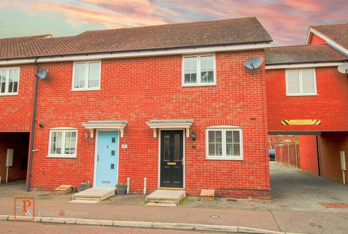 2 Bedroom Terraced House To Rent In Carus Crescent, Colchester, Essex, CO4