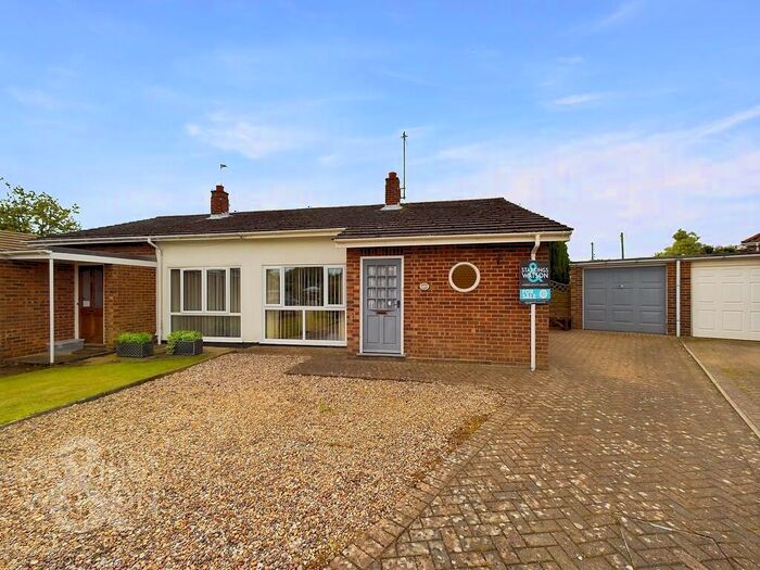 2 Bedroom Semi-Detached Bungalow For Sale In Rosemary Road, Blofield Heath, Norwich, NR13
