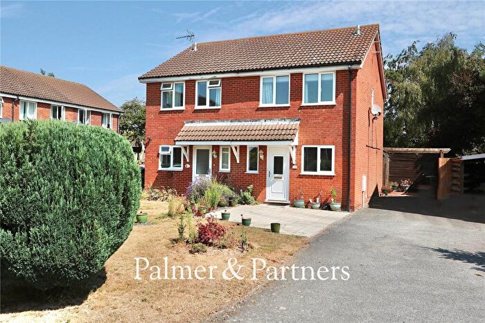 2 Bedroom Semi-Detached House For Sale In Blake Avenue, Shotley Gate, Suffolk, IP9