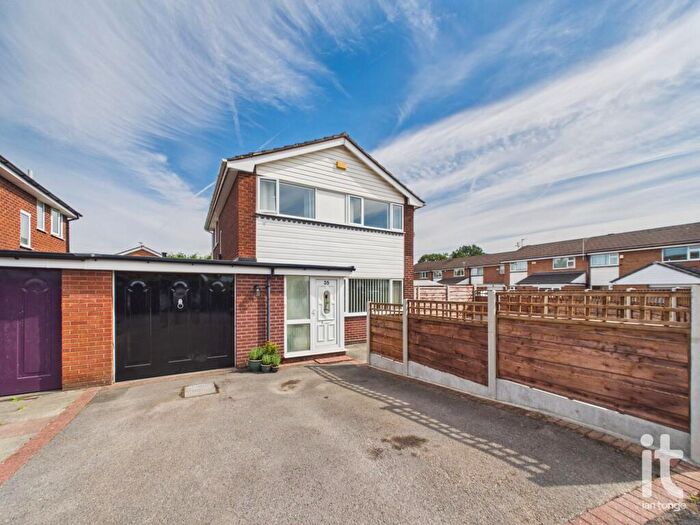 3 Bedroom Link Detached House For Sale In Poise Brook Drive, Offerton, Stockport, SK2