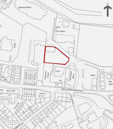 Land For Sale In Arran Road, Dolgellau, LL40
