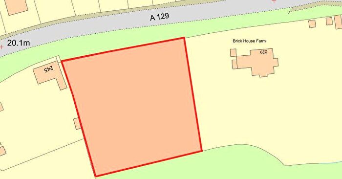 Plot For Sale In Land On The West Side Of, London Road, Wickford, Essex, SS12