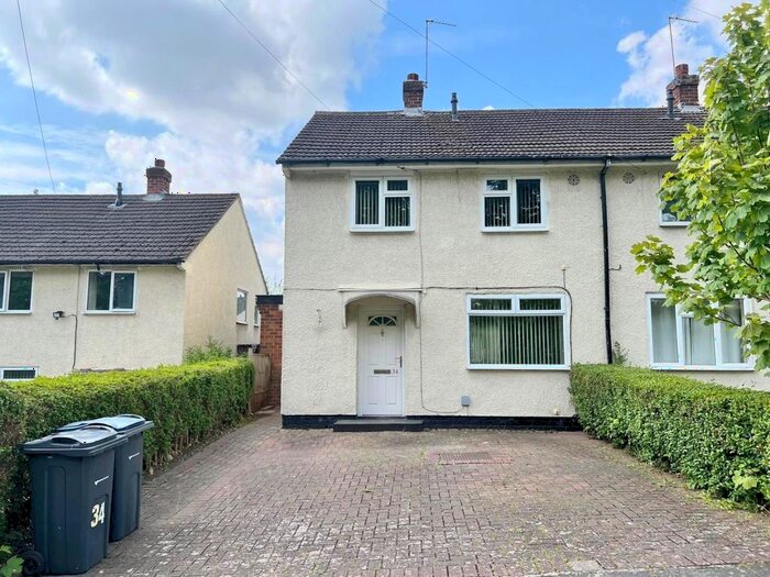 2 Bedroom Semi-Detached House To Rent In Wellcroft Road, Shard End, Birmingham, B34