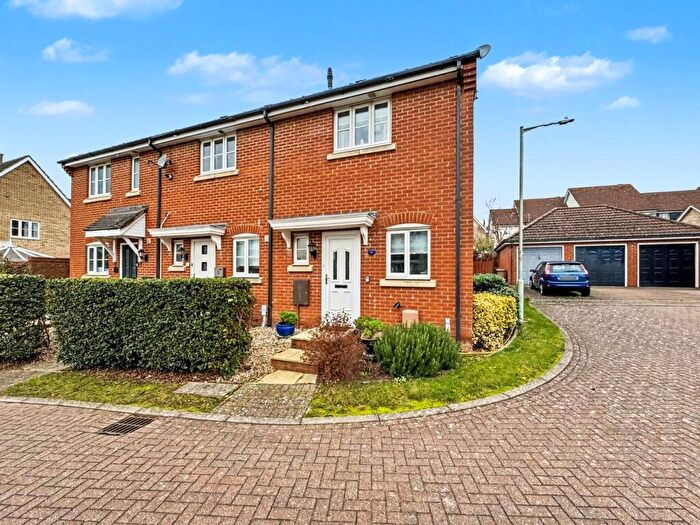 2 Bedroom End Of Terrace House For Sale In Dunnock Close, Stowmarket, IP14