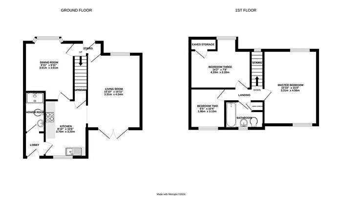 3 Bedroom Terraced House To Rent In Maple Gardens, Reading, Berkshire, RG2