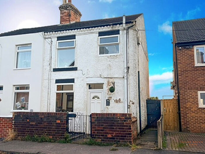 2 Bedroom Semi Detached House For Sale In Palmerston Street, Underwood, Nottingham, Nottinghamshire, NG16