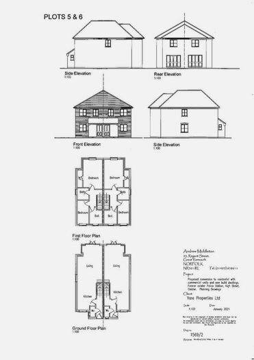 Semi-Detached House For Sale In High Street, Caister, NR30
