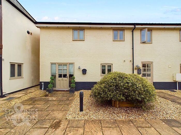 3 Bedroom End Terrace House For Sale In The Maltings, Station Road, Pulham St. Mary, Diss, IP21