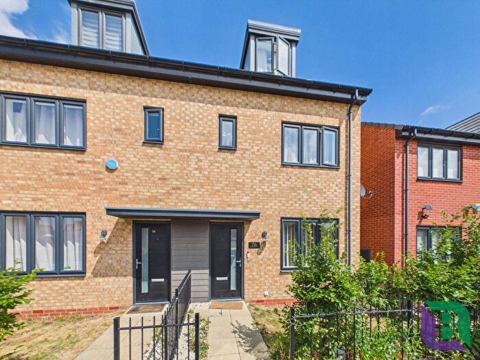 3 Bedroom Semi-Detached House For Sale In Burney Drive, Eagle Farm South, MK17