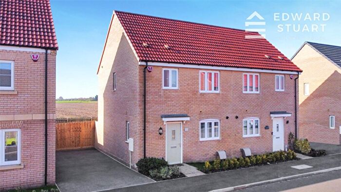 2 Bedroom Semi-Detached House For Sale In Walken Way, Crowland, Peterborough, Lincolnshire, PE6