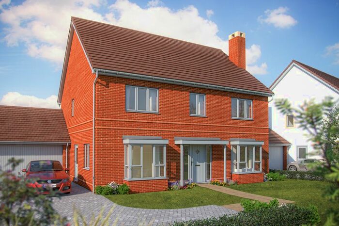 5 Bedroom Detached House For Sale In "The Lime" At Bayes Avenue, Coggeshall, CO6