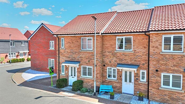 2 Bedroom End Of Terrace House For Sale In The Circle, Great Blakenham, Ipswich, IP6