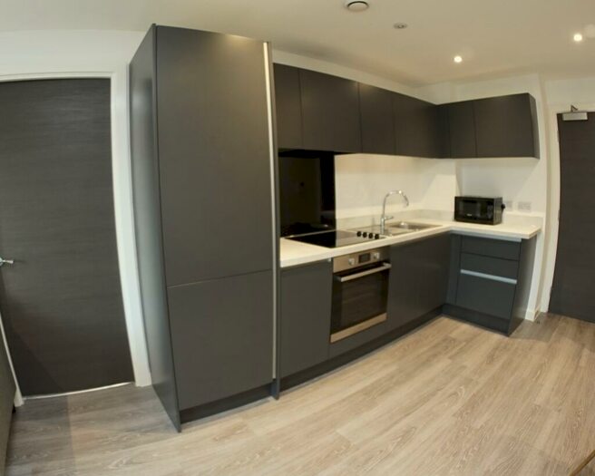 1 Bedroom Flat To Rent In Downtown, Woden Street, Salford, Lancashire, M5