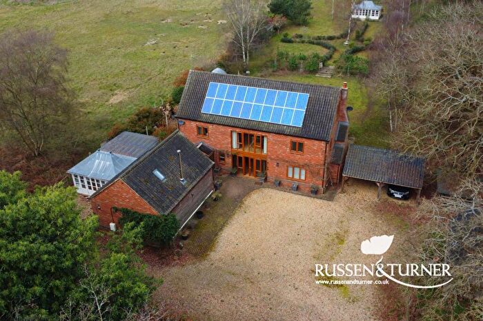 6 Bedroom Detached House For Sale In Set Within Woodland In West Bilney, PE32