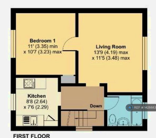 1 Bedroom Maisonette To Rent In Bath Road, Slough, SL1
