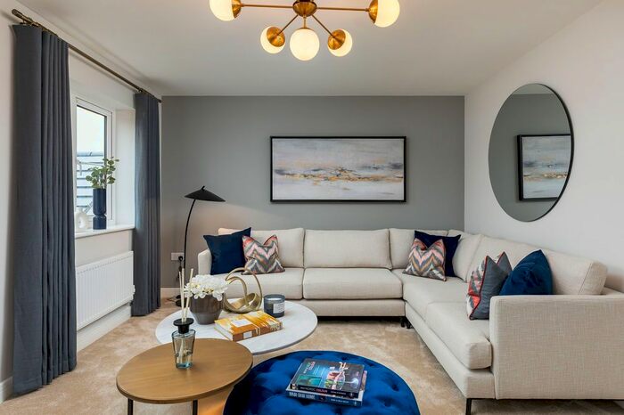 4 Bedroom Semi-detached House For Sale In "The Gilder" At Meole Brace Retail, Hereford Road, Shrewsbury, SY3