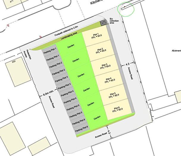 12 Bedroom Land For Sale In Potential Development Land East Of Pit Hill, Kitchener Terrace, Langwith, Derbyshire, NG20
