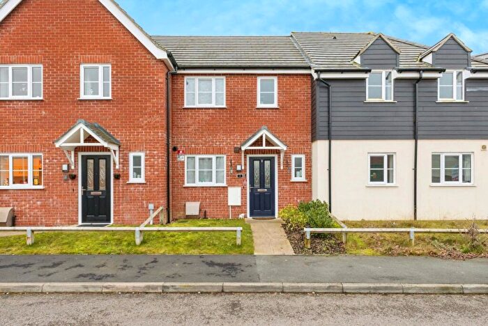 2 Bedroom Terraced House For Sale In Buckingham Close, Carbrooke, Norfolk, IP25