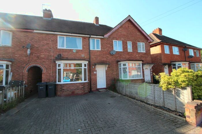 3 Bedroom Terraced House To Rent In Gracemere Crescent, Hall Green, Birmingham B28