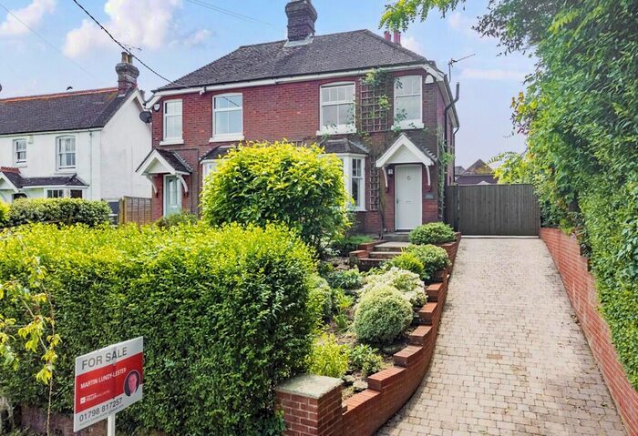 3 Bedroom Semi-Detached House For Sale In Hill Farm Lane, Codmore Hill, Pulborough, West Sussex, RH20